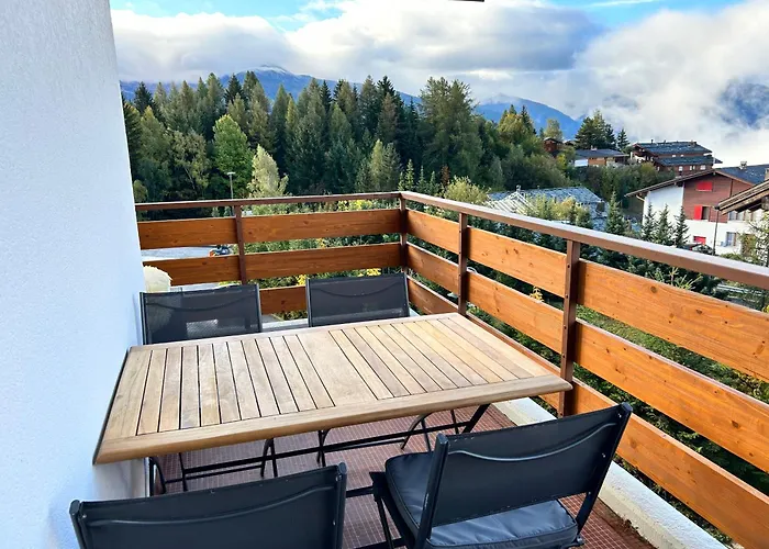 La Jacinthe De Apartamento Crans-Montana